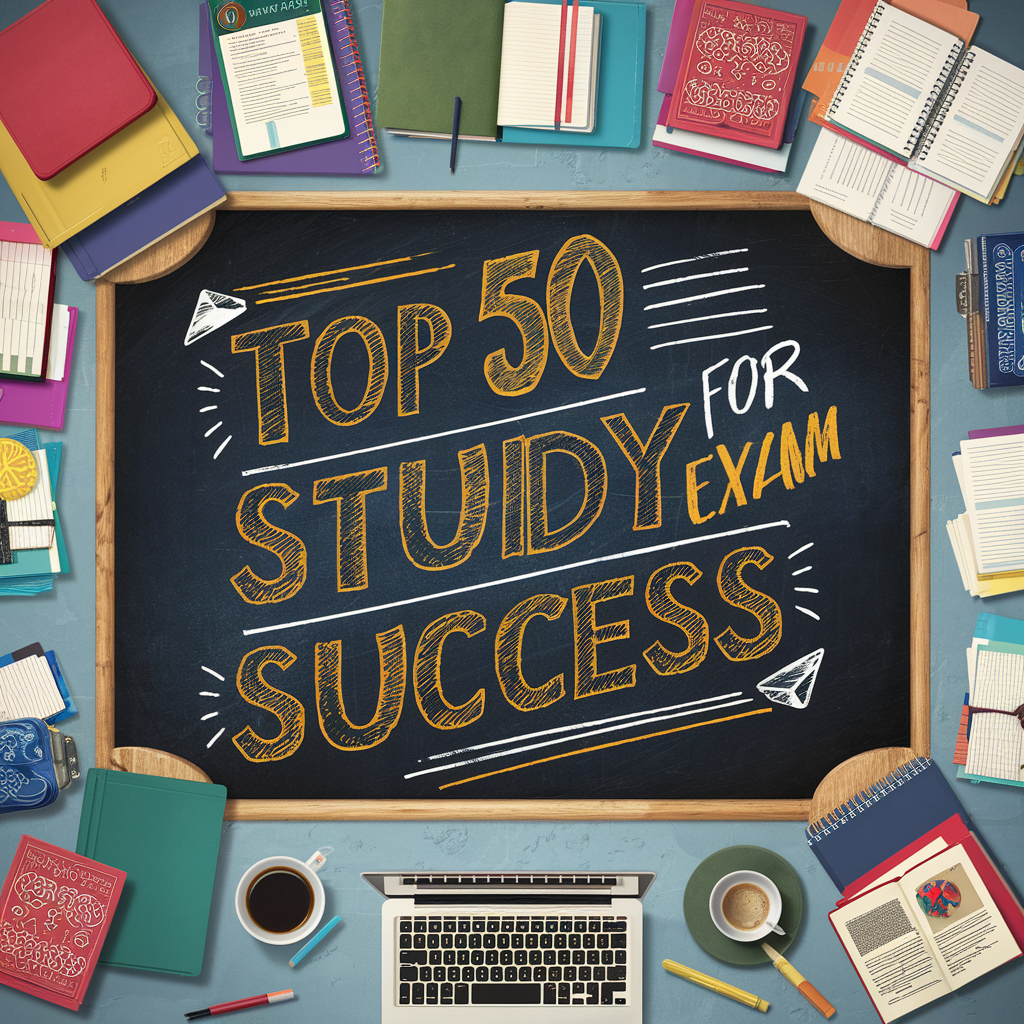 Top 50 Study Tips for Exam Success