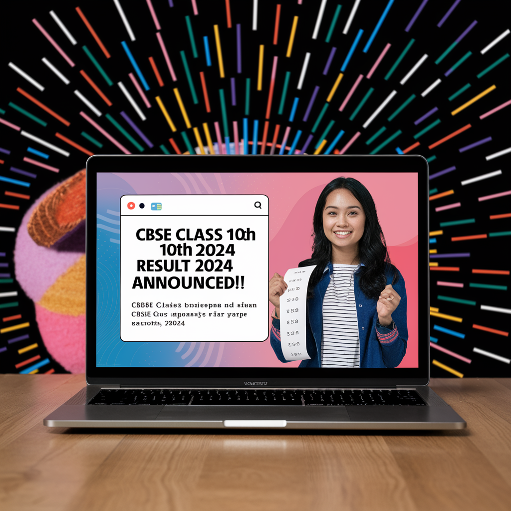 CBSE Class 10th Result 2024 Announced: How to Check Your Scores Online
